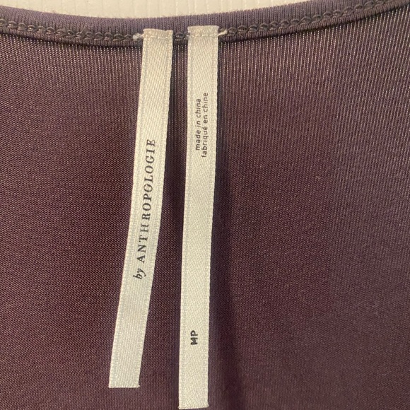 🕠 NWOT | by Anthropologie | Gemini | Tank Maxi | Mixed Media | Cocoa | MP - Picture 5 of 8